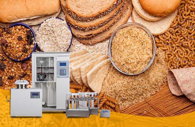 آزمون های آنالیز انواع غلات و نان تجهیزات آزمایشگاهی آسکو + آسکو فود + asco food