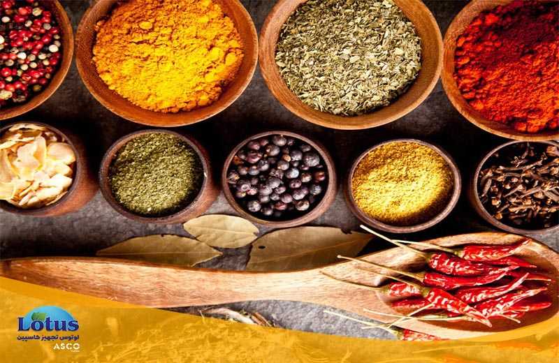 آزمون های ادویه مخلوط تجهیزات آزمایشگاهی آسکو + آسکو فود + asco food