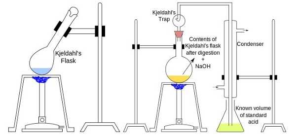 اندازه گیری نیتروژن به روش کلدال تجهیزات آزمایشگاهی آسکو + آسکو فود + asco food