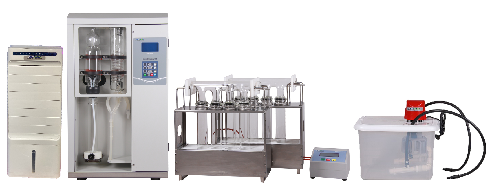 ست کجلدال 8 خانه - تجهیزات آزمایشگاهی آسکو فود asco food