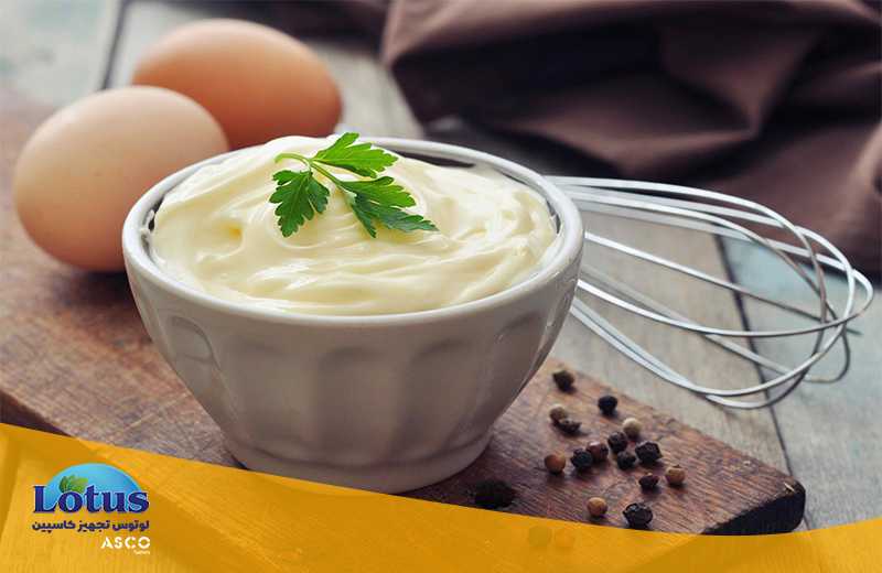 چربی سس مایونز تجهیزات آزمایشگاهی آسکو + آسکو فود + asco food